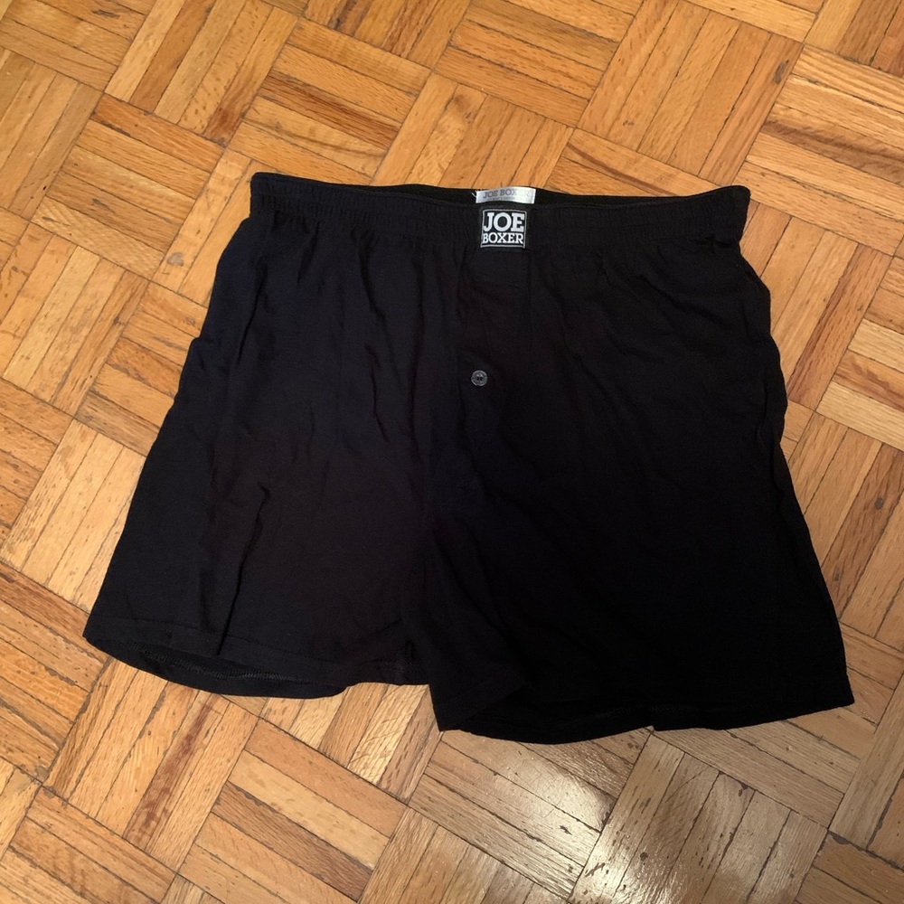Joe Boxer Mens Underwear Boxers Black Mens Medium